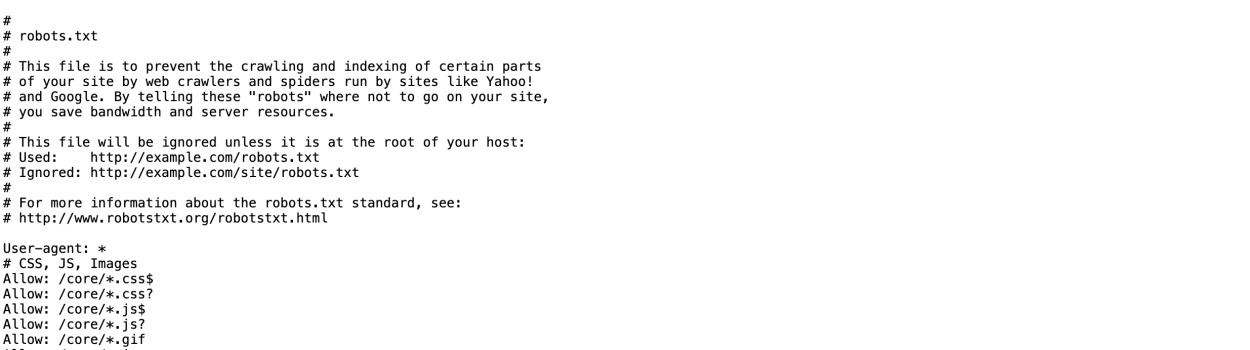 skärmdump på robots.tx för 040.se