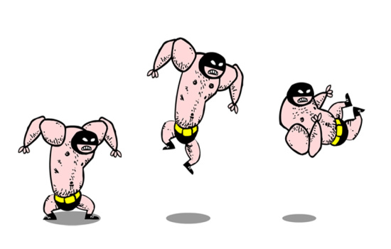 illustrationer och animationer för spel