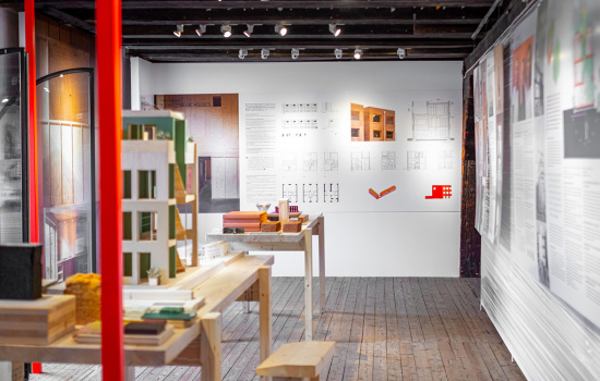 interiör från form design center utställning