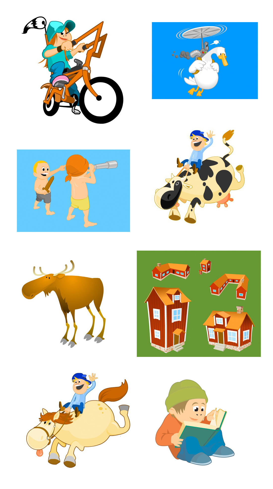 illustrationer för ett jobb till max