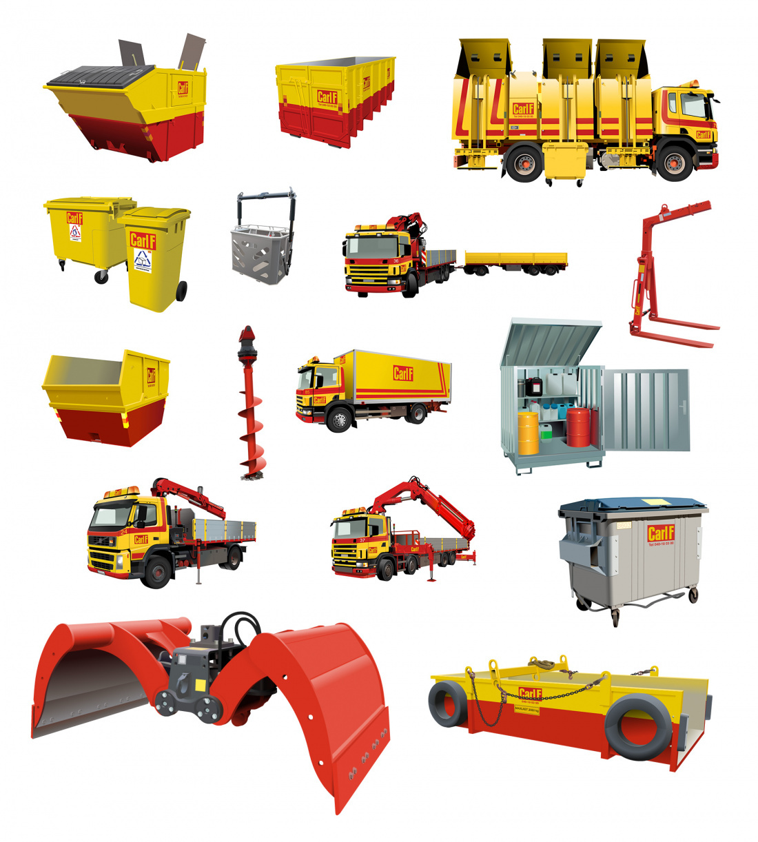 Illustrationer Carl F